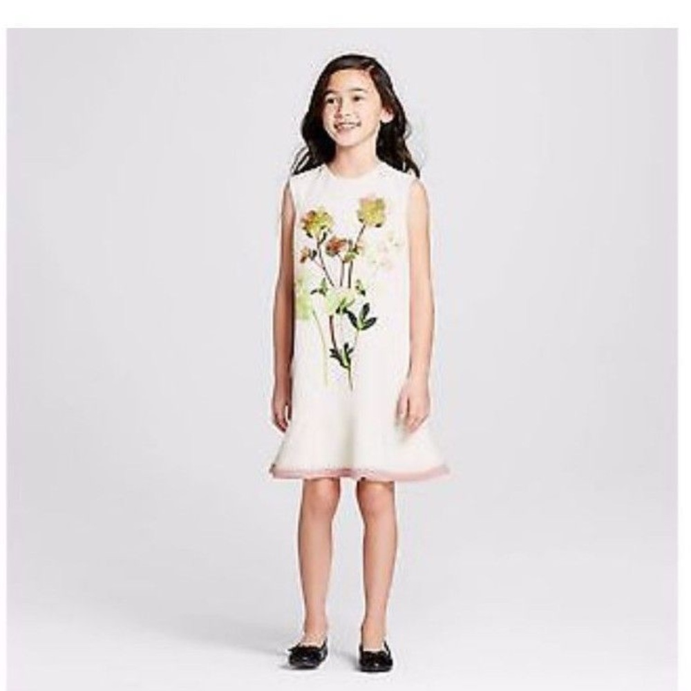 Victoria Beckham Girls Floral Dress